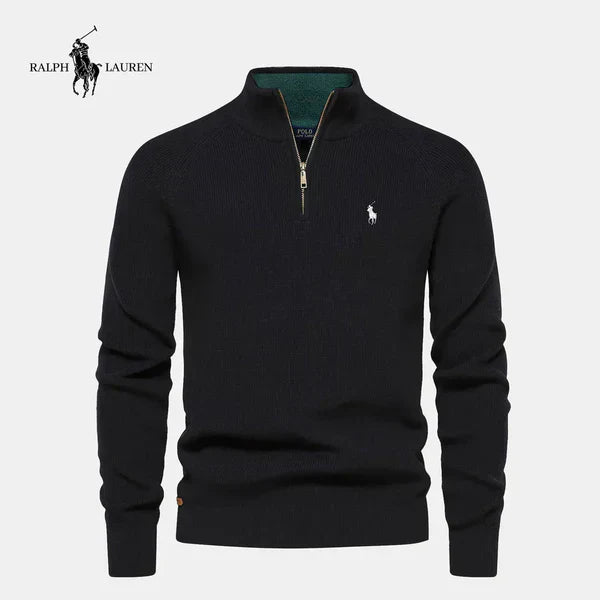 RL | Half-Zip Knitted Jumper